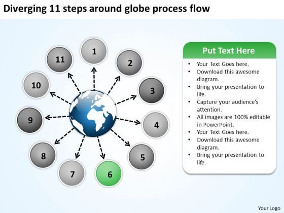 diverging_11_steps_around_globe_process_flow_circular_diagram_powerpoint_slides_1.jpg