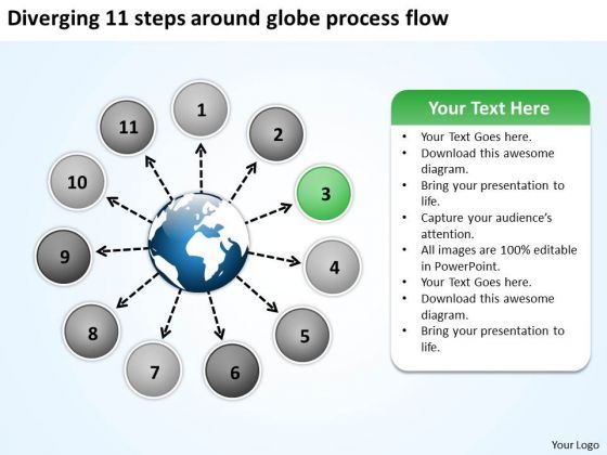 diverging_11_steps_around_globe_process_flow_cycle_powerpoint_slides_1.jpg