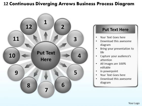 diverging_arrows_business_process_diagram_circular_network_powerpoint_slides_1.jpg
