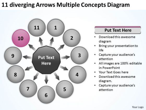 diverging_arrows_multilple_concepts_diagram_ppt_circular_flow_chart_powerpoint_templates_1.jpg