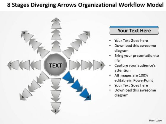 diverging_arrows_organizational_workflow_model_circular_spoke_diagram_powerpoint_slides_1.jpg