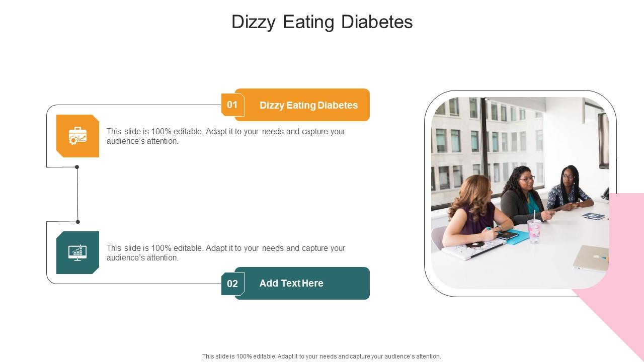 Dizzy Eating Diabetes In Powerpoint And Google Slides Cpb