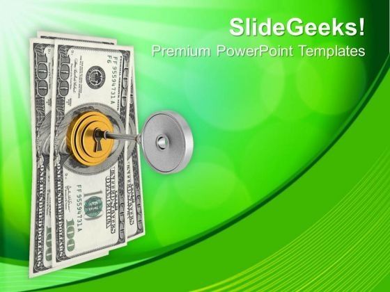 dollar_bills_with_security_key_locking_powerpoint_templates_ppt_backgrounds_for_slides_0113_title.jpg
