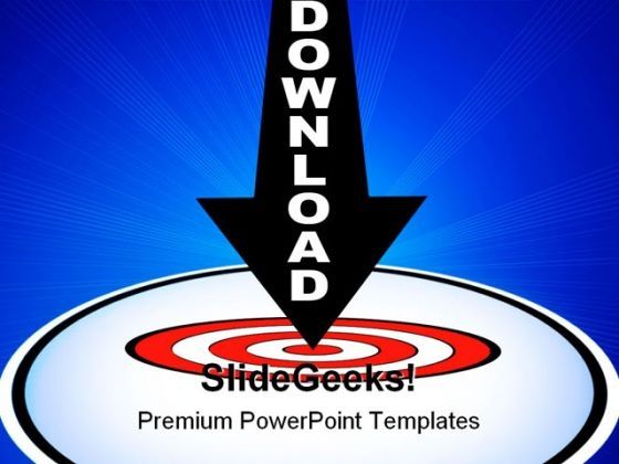download_arrow_target_interent_powerpoint_templates_and_powerpoint_backgrounds_0611_title.jpg