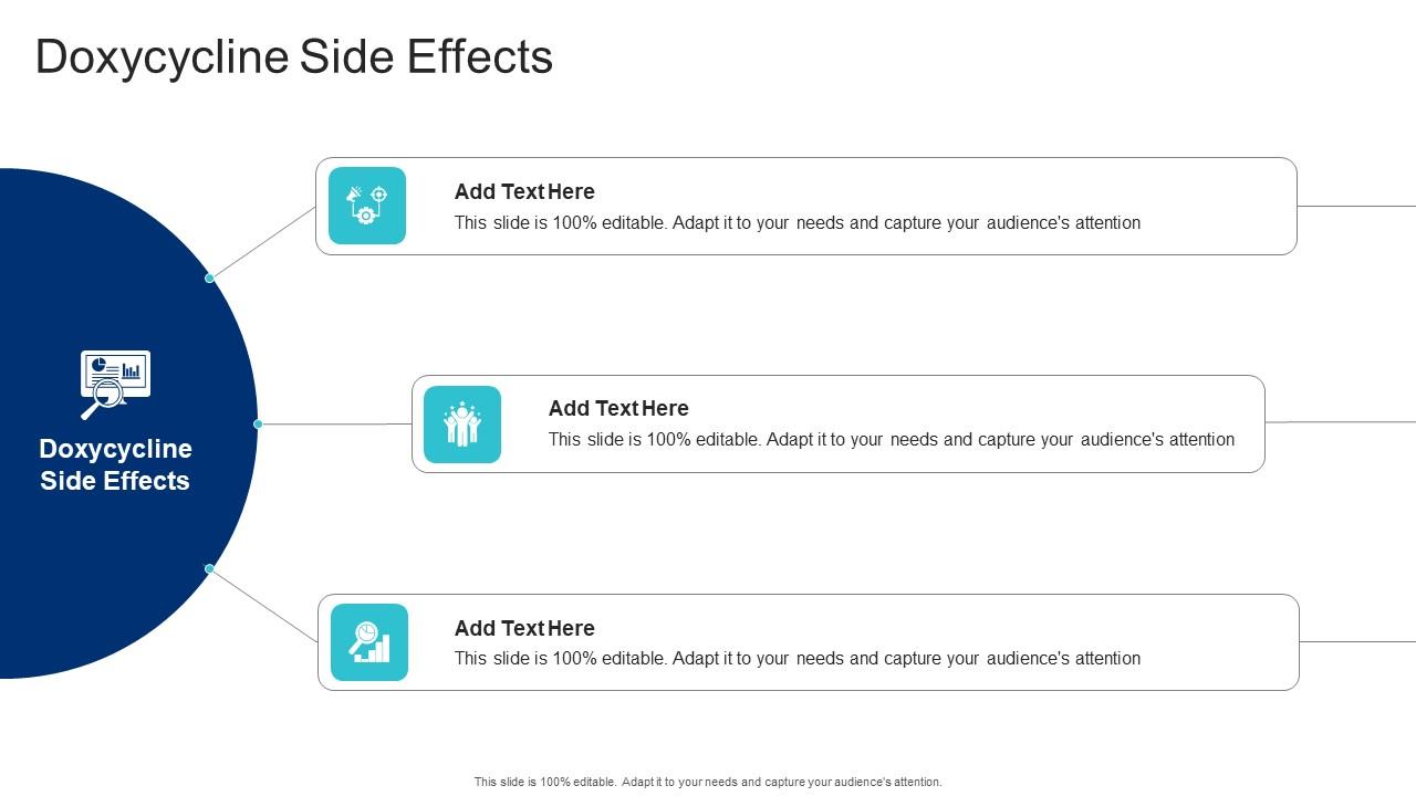 Doxycycline Side Effects In Powerpoint And Google Slides Cpb