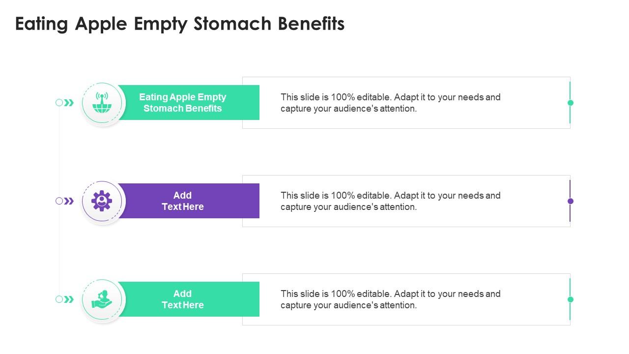 Eating Apple Empty Stomach Benefits In Powerpoint And Google Slides Cpb