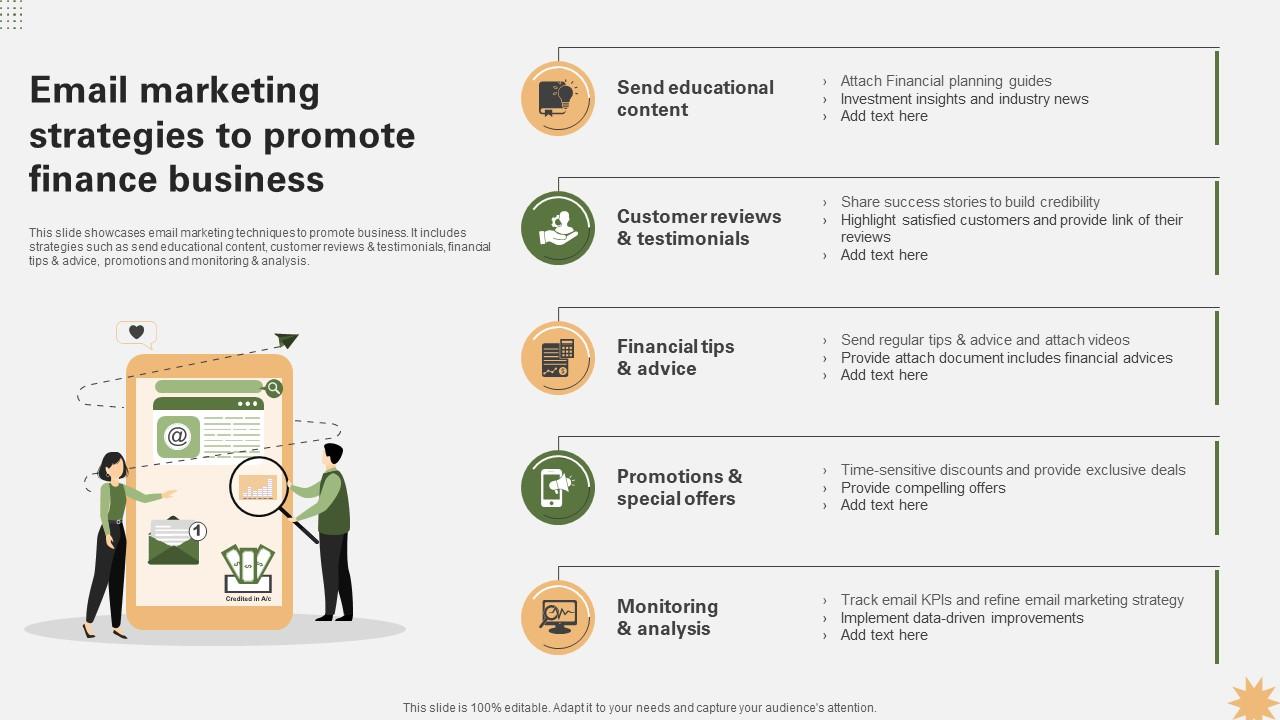 Email Marketing Strategies To Promote Strategy For Launching A Financial Strategy SS V