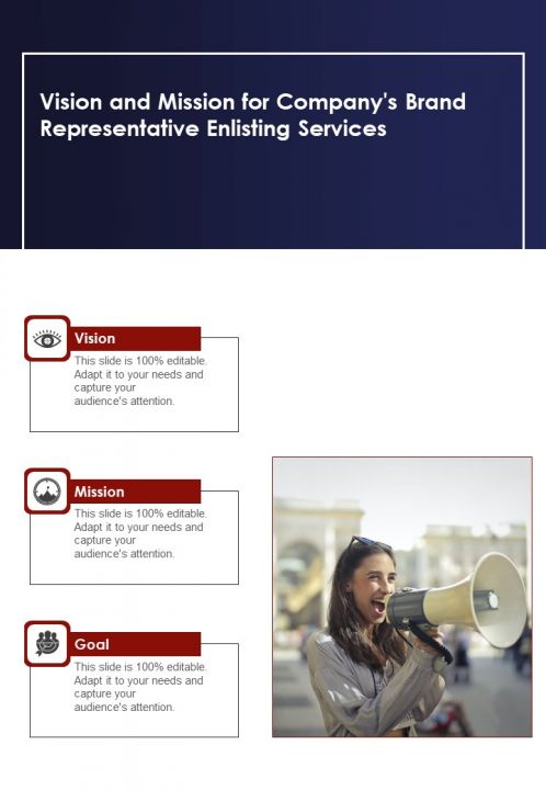 Enterprise Brand Ambassador Enlisting Proposal Example Document Report Doc Pdf Ppt