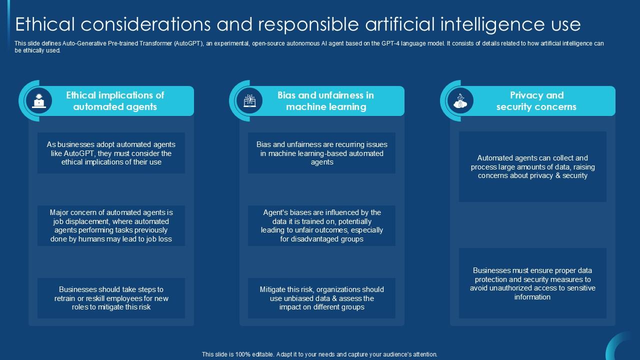 Ethical Considerations And Responsible Self Guided GPT 4 PPT Slide CHATGPT SS V