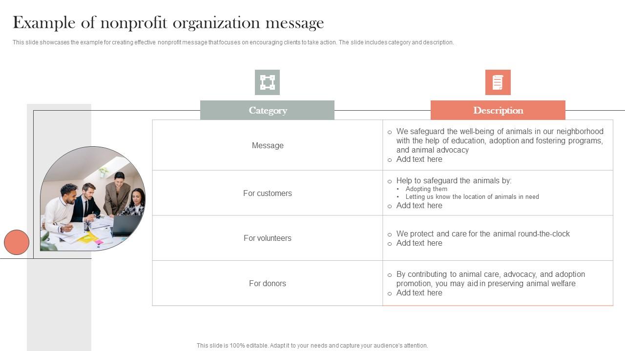 Example Of Nonprofit Organization Message Efficient Nonprofit Marketing Download Pdf