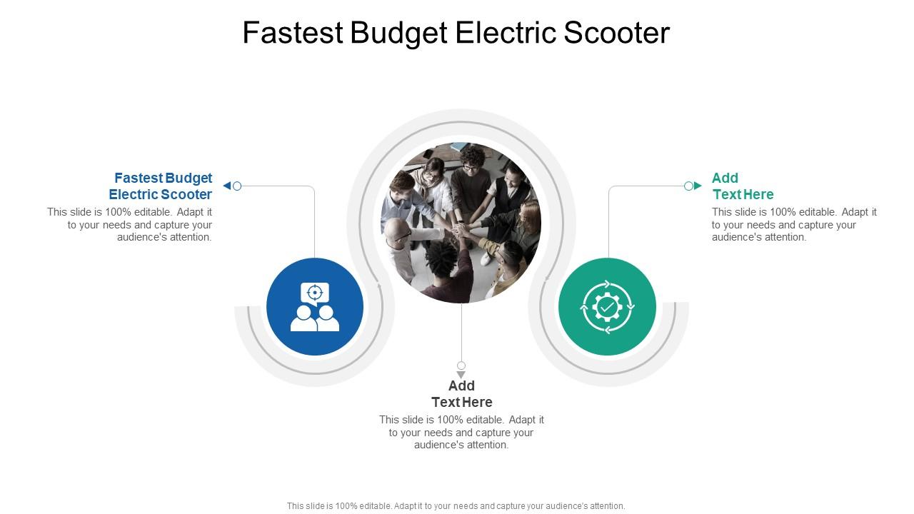 Fastest Budget Electric Scooter In Powerpoint And Google Slides Cpb
