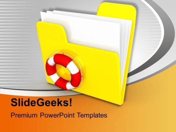 files_folder_and_lifebuoy_computer_powerpoint_templates_ppt_backgrounds_for_slides_1212_title.jpg