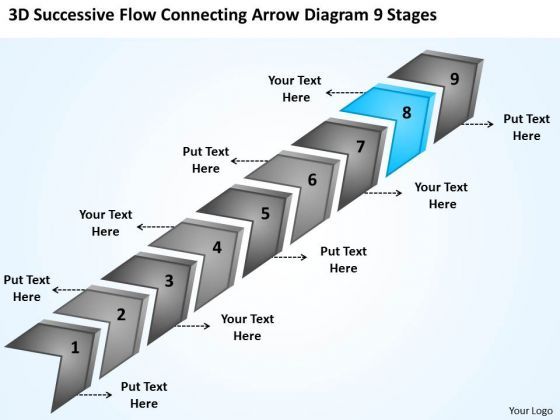 flow_connecting_arrow_diagram_9_stages_small_business_plans_for_dummies_powerpoint_slides_1.jpg