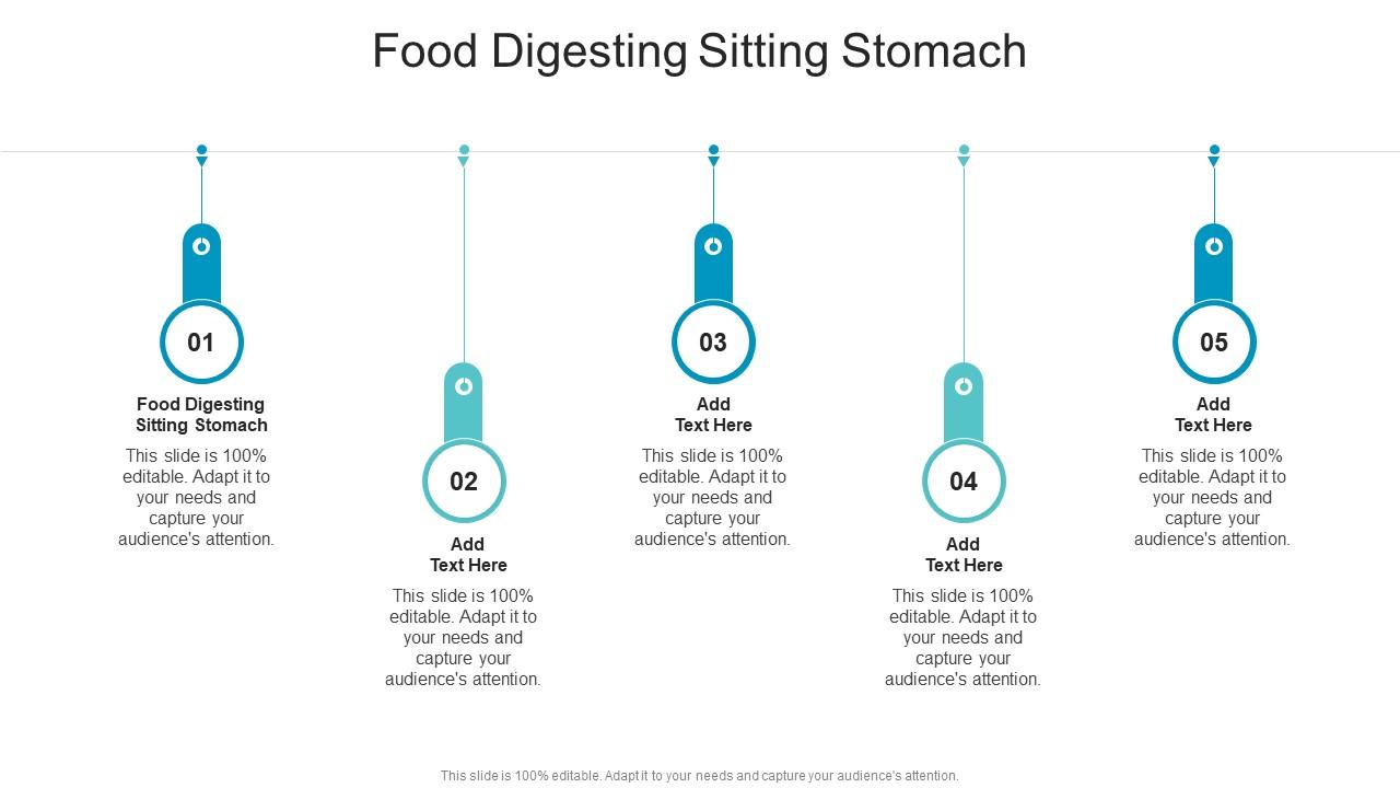 Food Digesting Sitting Stomach In Powerpoint And Google Slides Cpb