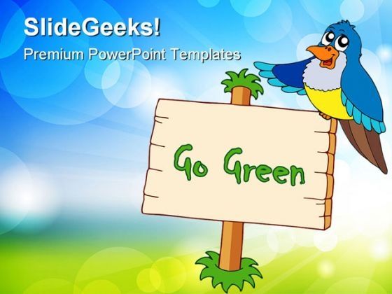 go_green_with_blue_bird_animals_powerpoint_themes_and_powerpoint_slides_0811_title.jpg