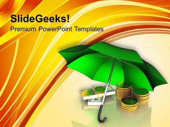 golden_coins_and_banknotes_under_umbrella_powerpoint_templates_ppt_backgrounds_for_slides_0213_title.jpg