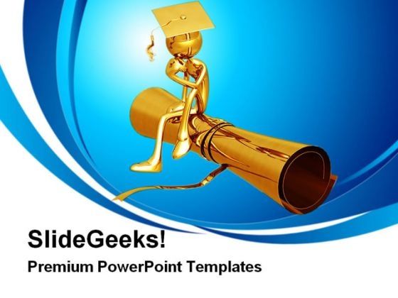 golden_thinker_on_degree_education_powerpoint_themes_and_powerpoint_slides_0311_title.jpg