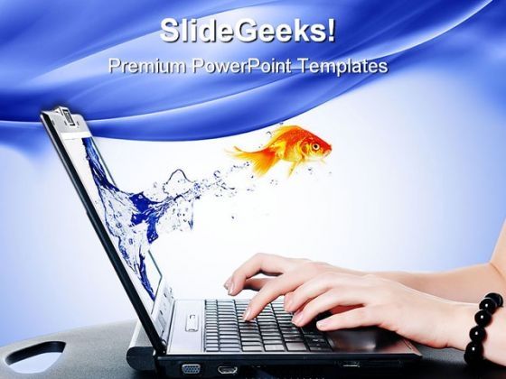 goldfish_and_laptop_computer_powerpoint_templates_and_powerpoint_backgrounds_0311_title.jpg