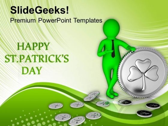 green_man_with_silver_shamrock_coins_powerpoint_templates_ppt_backgrounds_for_slides_0313_title.jpg