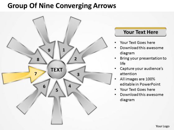 group_of_nine_coverging_arrows_circular_cycle_process_network_powerpoint_slides_1.jpg