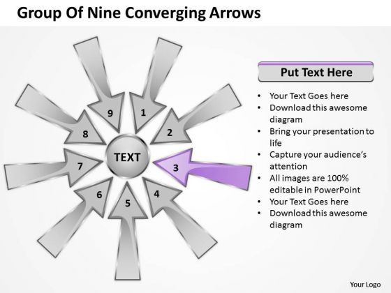 group_of_nine_coverging_arrows_cycle_process_network_powerpoint_slides_1.jpg