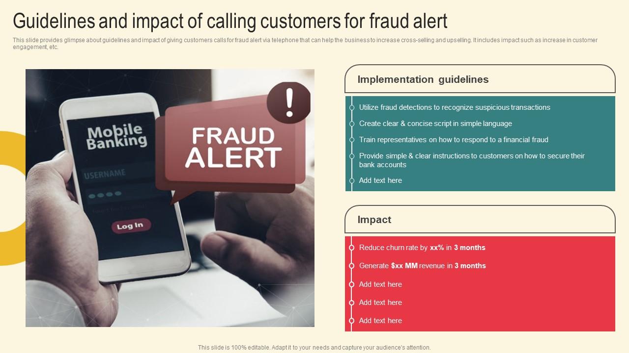 Guidelines And Impact Of Calling Marketing Plan For Boosting Client Retention In Retail Banking Summary Pdf