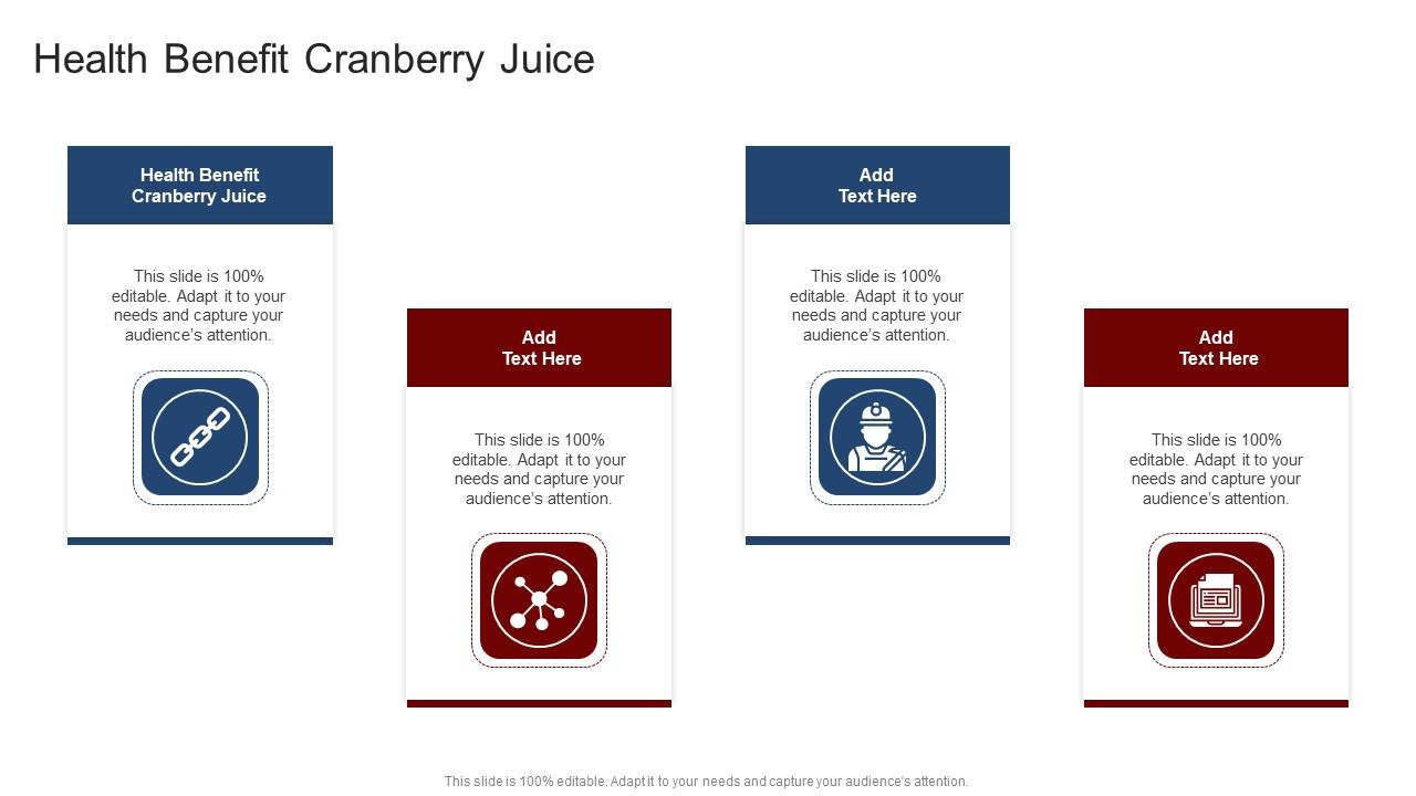Health Benefit Cranberry Juice In Powerpoint And Google Slides Cpb