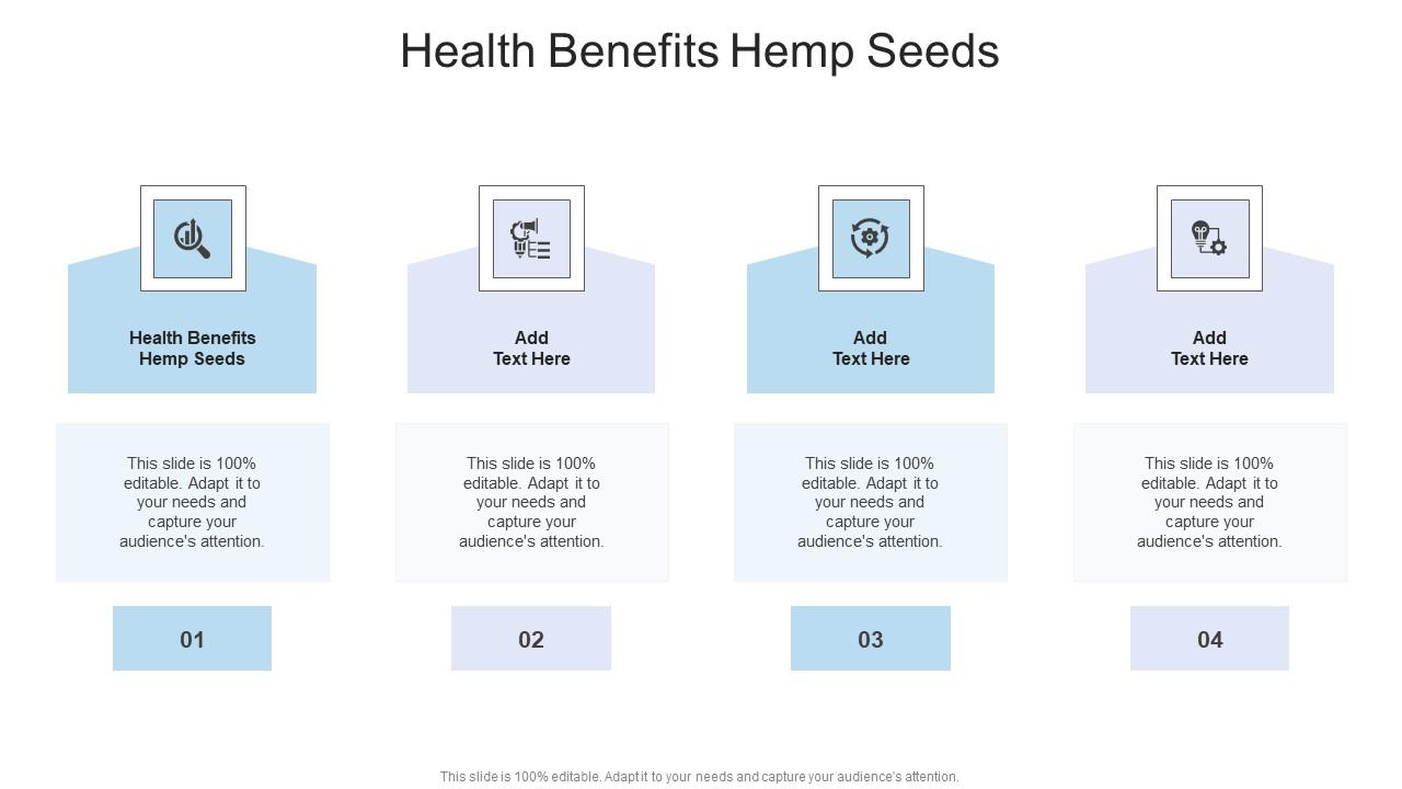Health Benefits Hemp Seeds In Powerpoint And Google Slides Cpb