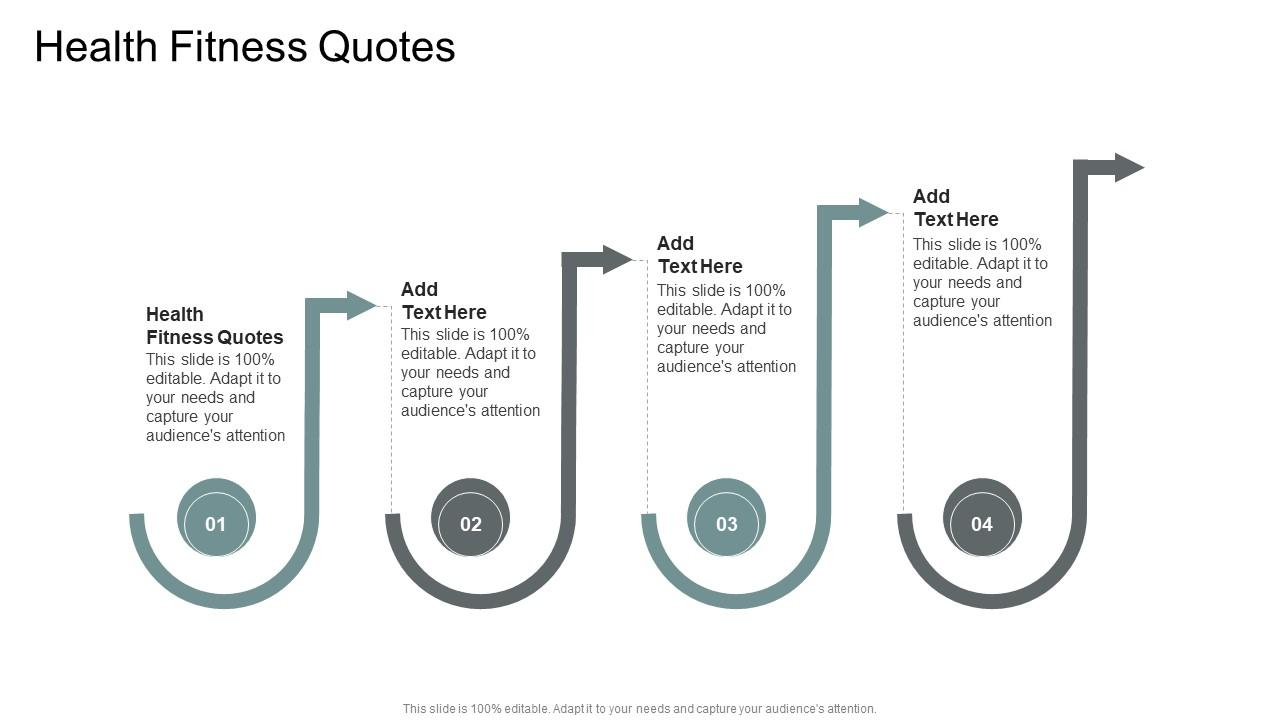 Health Fitness Quotes In Powerpoint And Google Slides Cpb