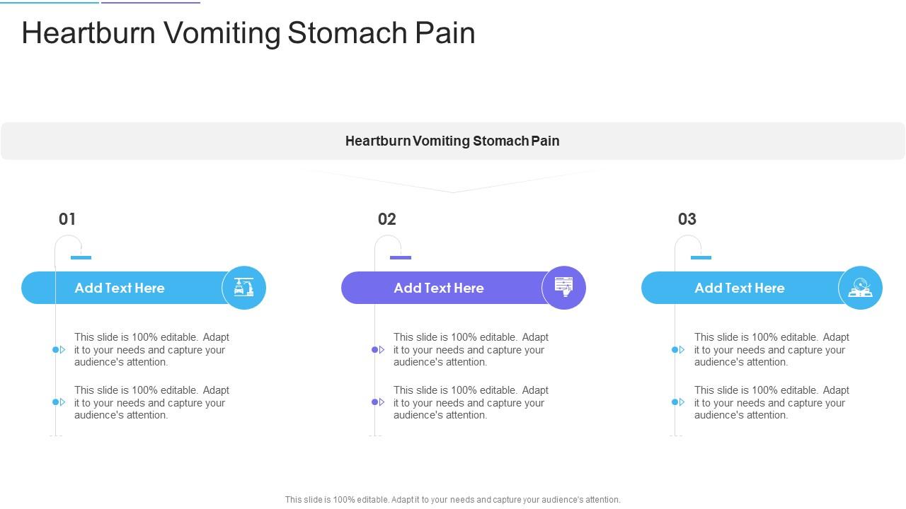 Heartburn Vomiting Stomach Pain In Powerpoint And Google Slides Cpb