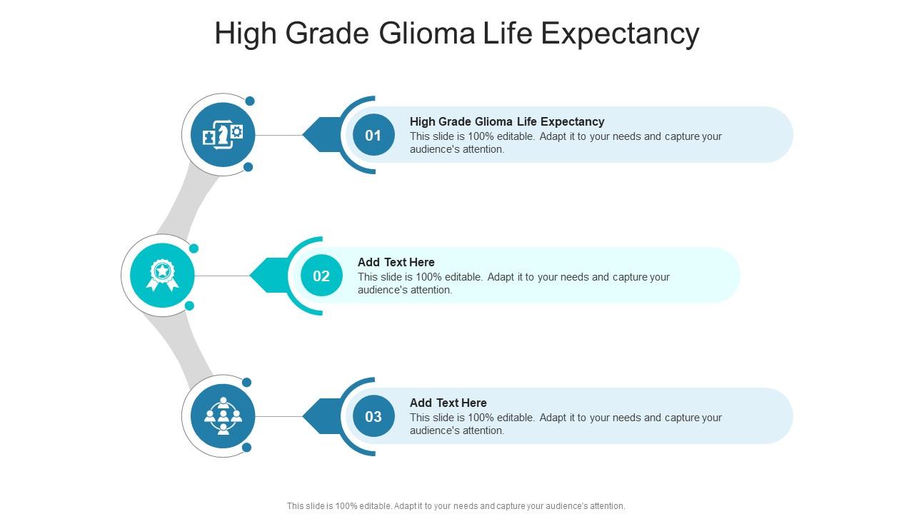 High Grade Glioma Life Expectancy In Powerpoint And Google Slides Cpb