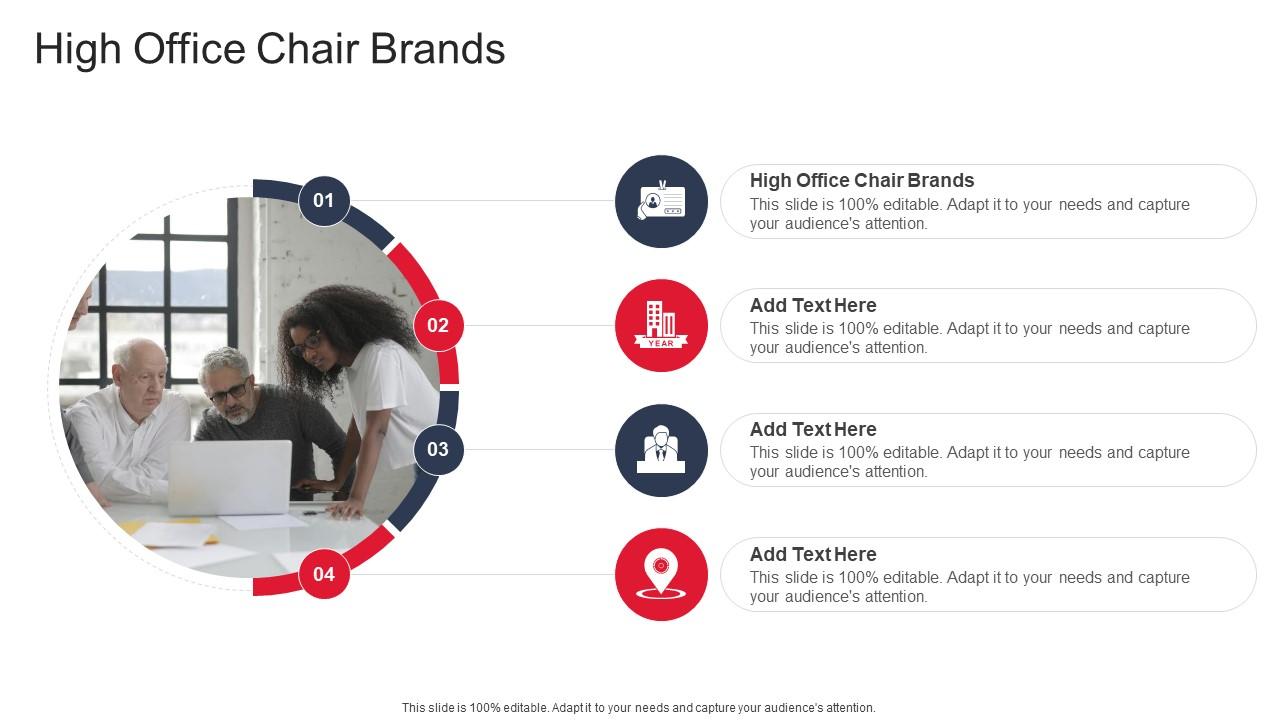 High Office Chair Brands In Powerpoint And Google Slides Cpb