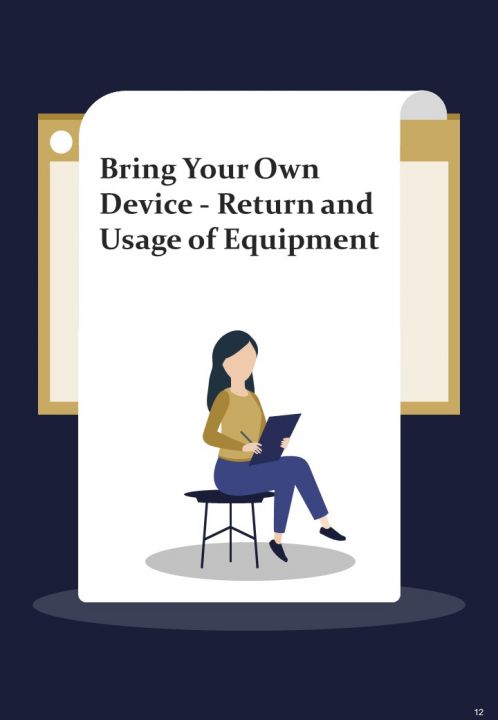 How To Handle Employee Device Management Policy For Human Resource Handbook