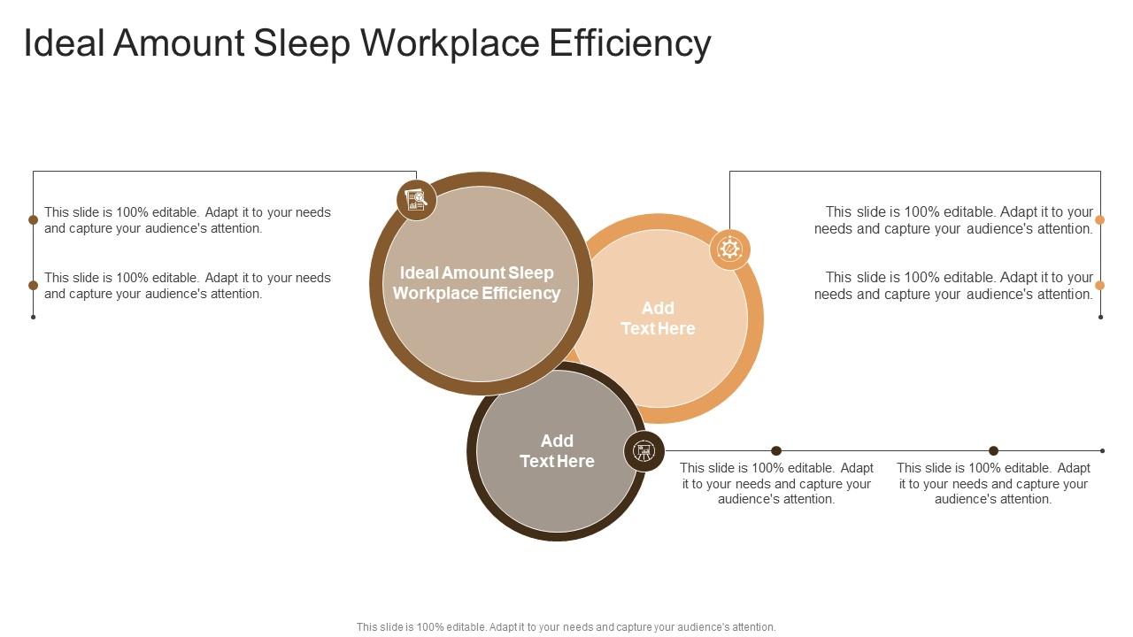 Ideal Amount Sleep Workplace Efficiency In Powerpoint And Google Slides Cpb
