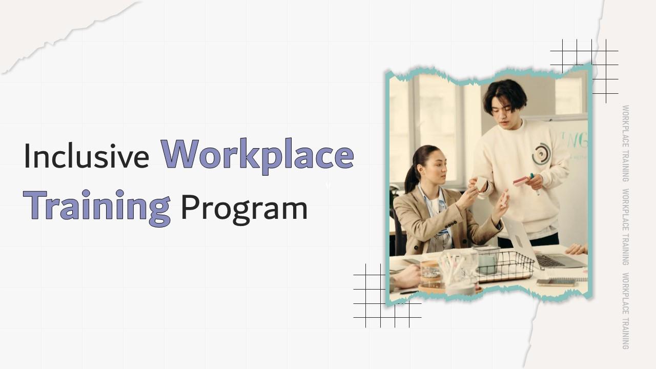 Inclusive Workplace Training Program DTE CD V