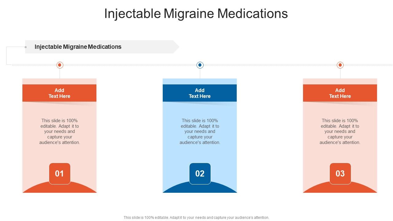 Injectable Migraine Medications In Powerpoint And Google Slides Cpb