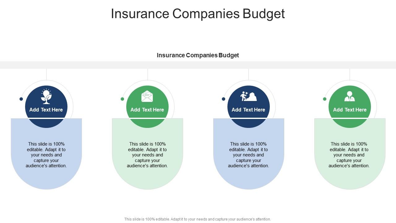Insurance Companies Budget In Powerpoint And Google Slides Cpb
