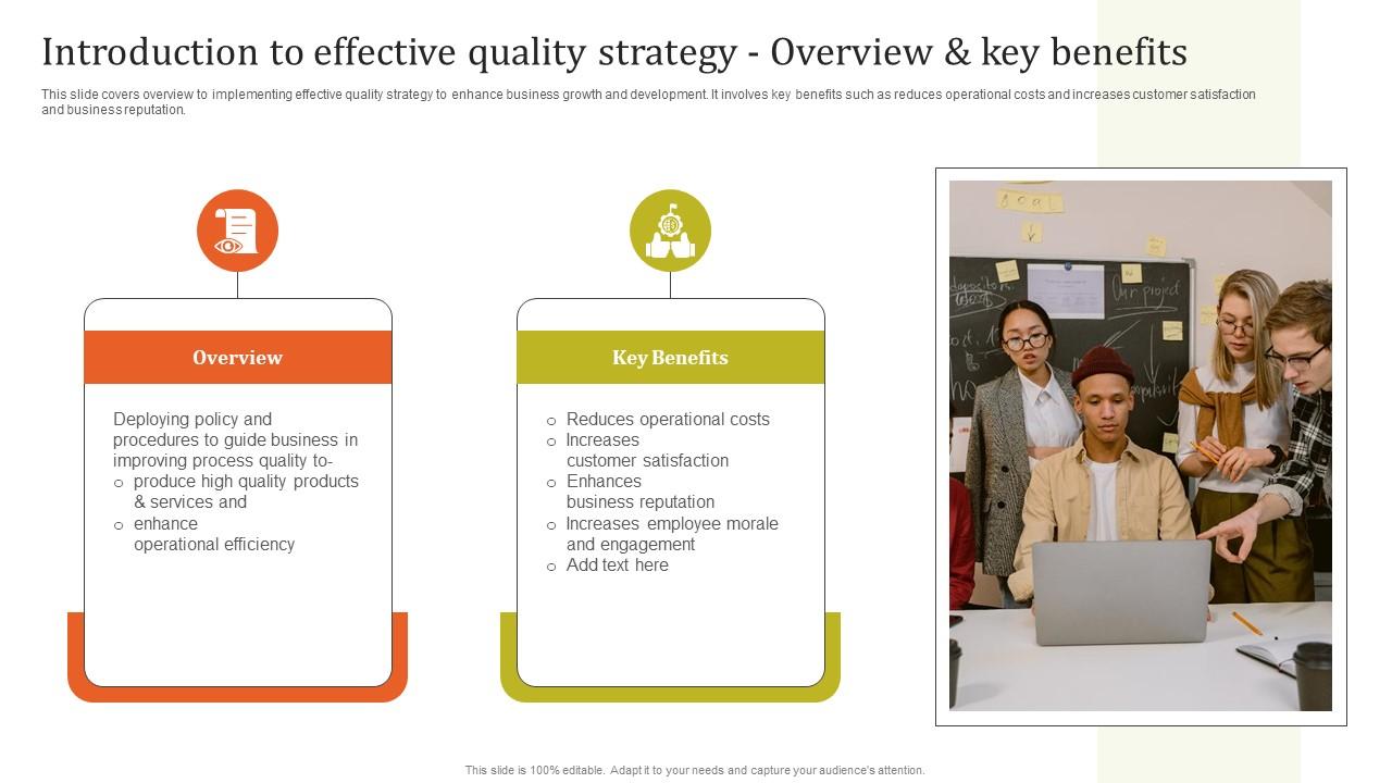 Introduction To Effective Quality Executing Effective Quality Enhancement Slides Pdf