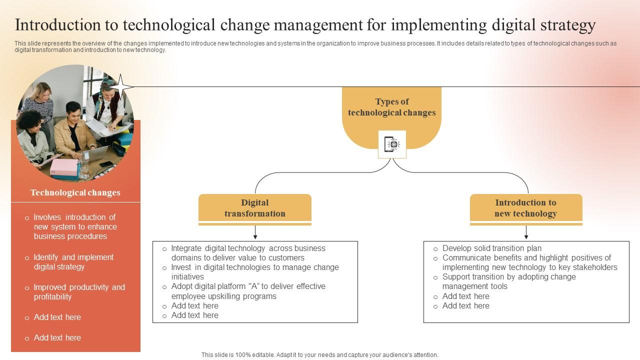 Introduction To Technological Change Adapting To Technological Change Designs Pdf