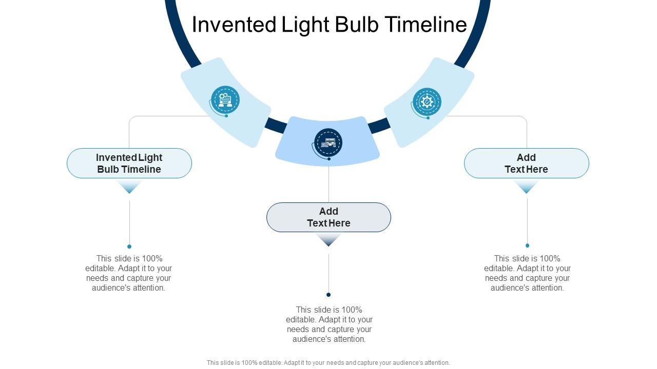 Invented Light Bulb Timeline In Powerpoint And Google Slides Cpb
