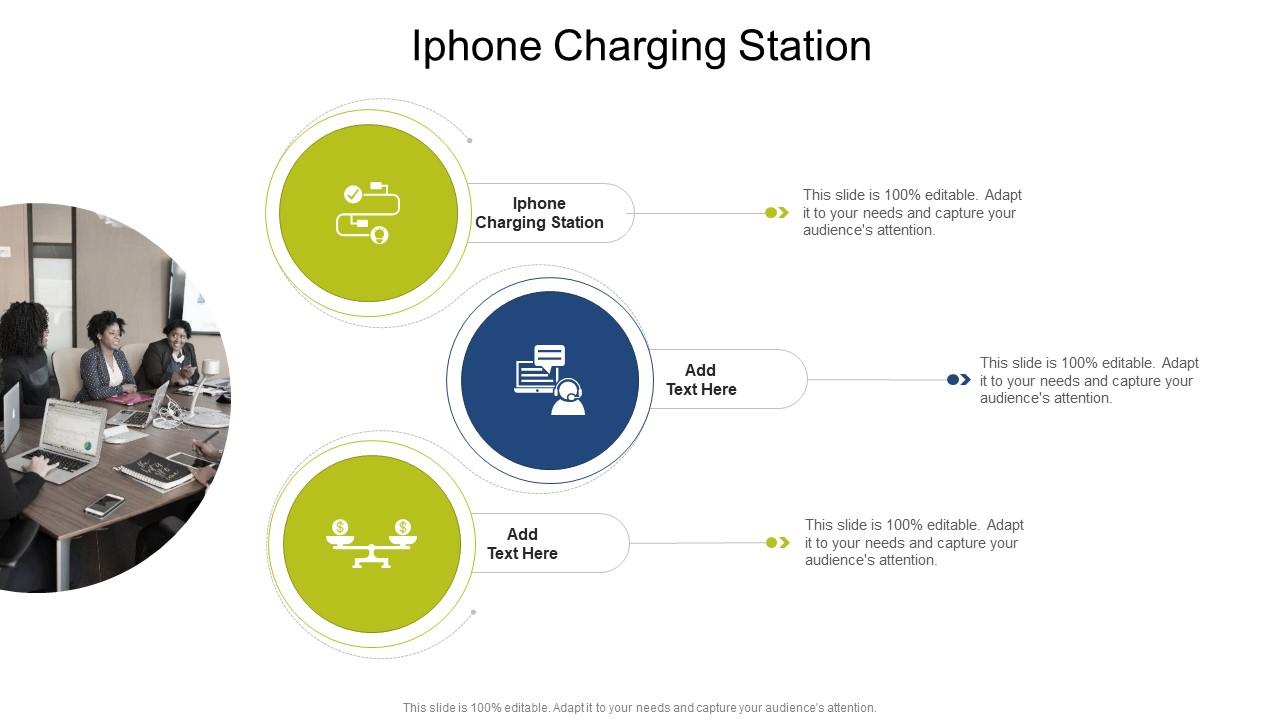Iphone Charging Station In Powerpoint And Google Slides Cpb