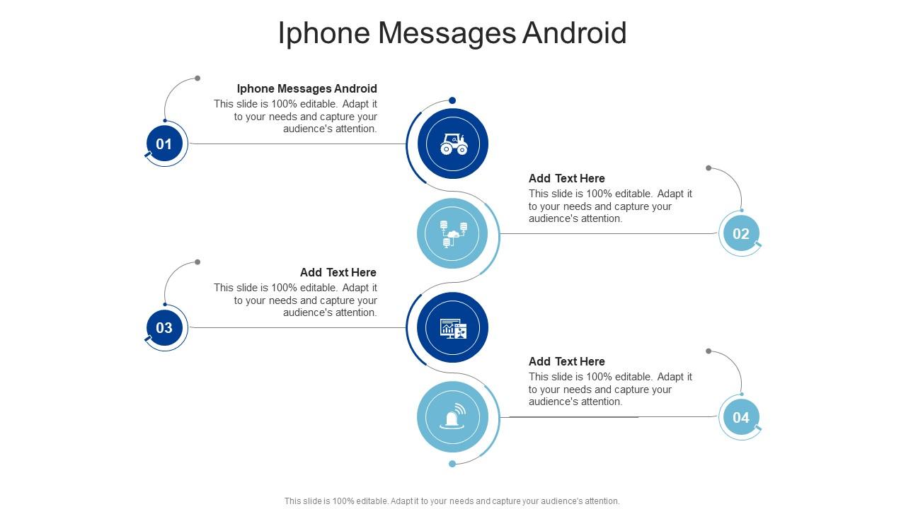 Iphone Messages Android In Powerpoint And Google Slides Cpb