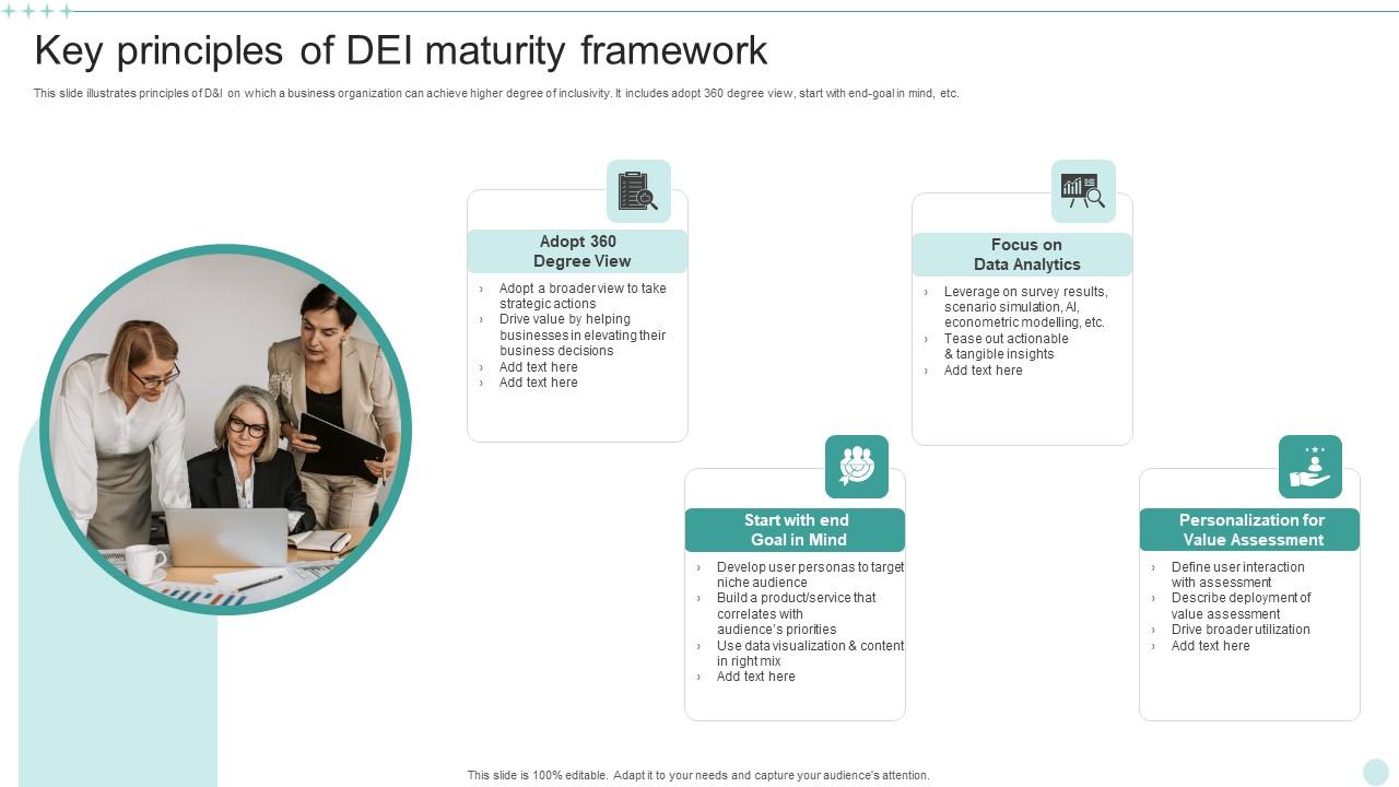 Key Principles Of DEI Maturity Framework Designs Pdf