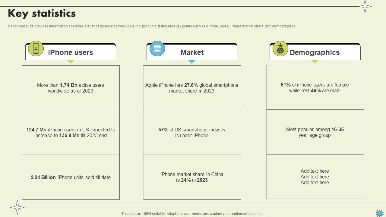 Key Statistics Consumer Electronics Company Profile CP SS V