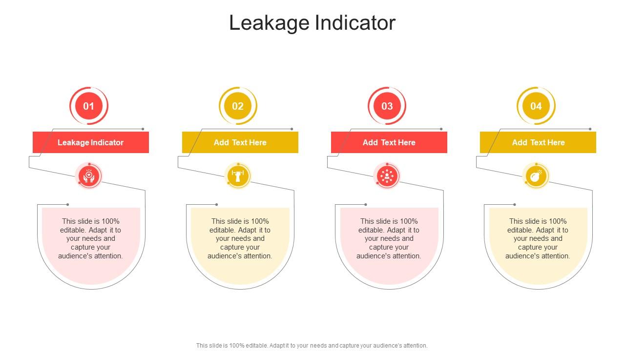 Leakage Indicator In Powerpoint And Google Slides Cpb