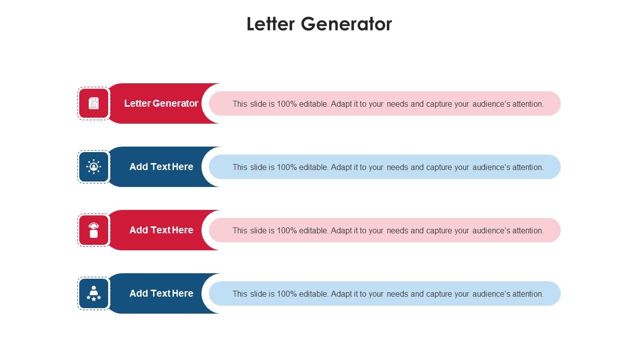 Letter Generator In Powerpoint And Google Slides Cpb