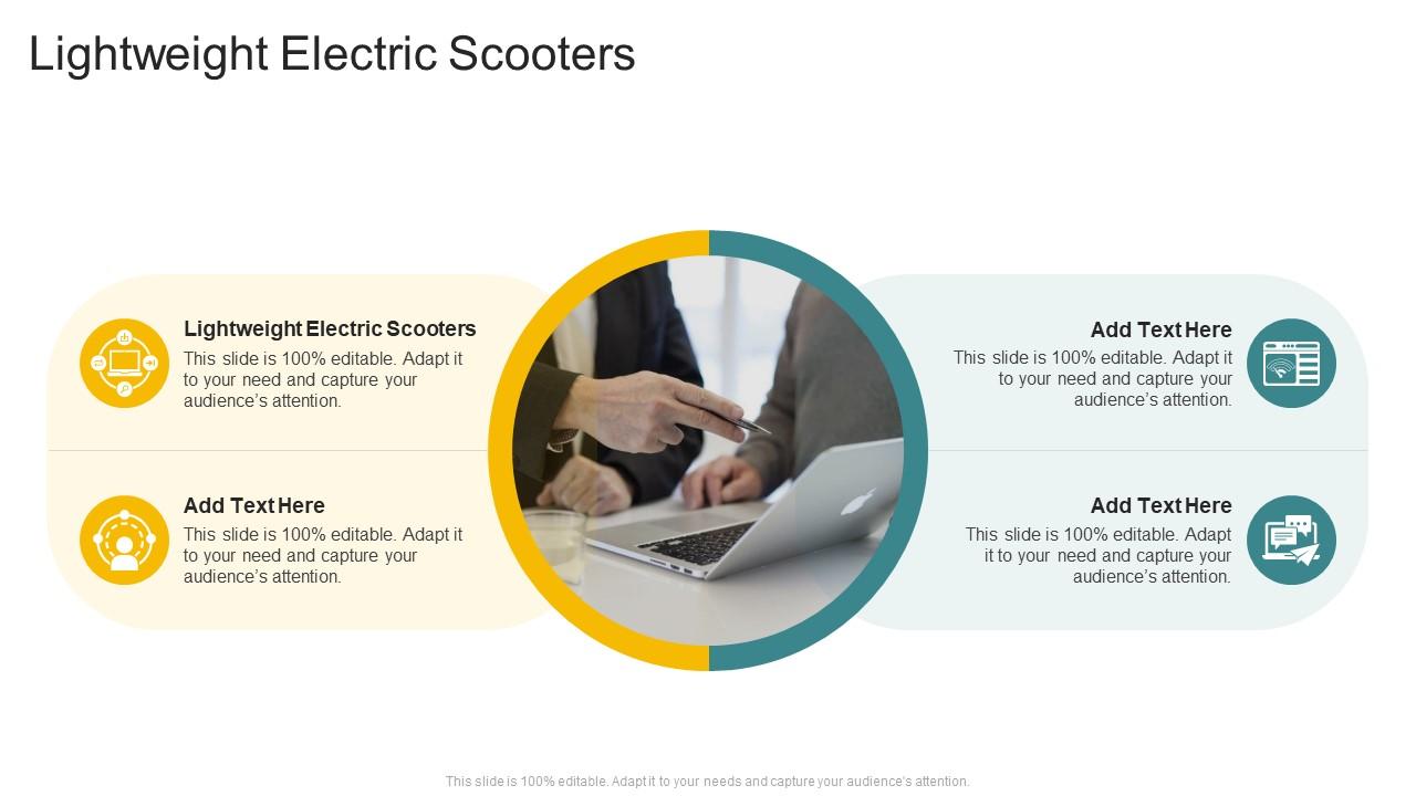 Lightweight Electric Scooters In Powerpoint And Google Slides Cpb