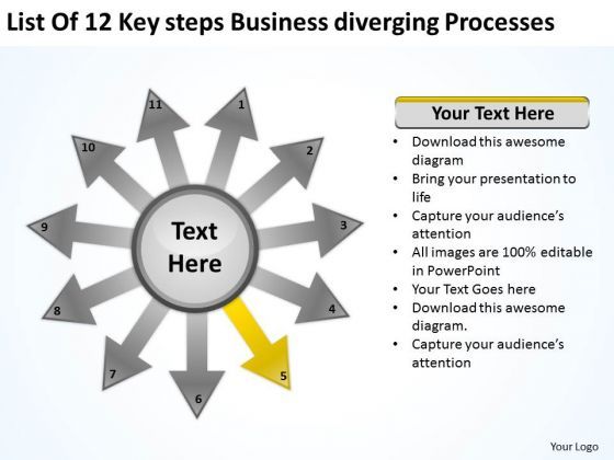 list_of_12_key_steps_business_diverging_processes_radial_powerpoint_templates_1.jpg