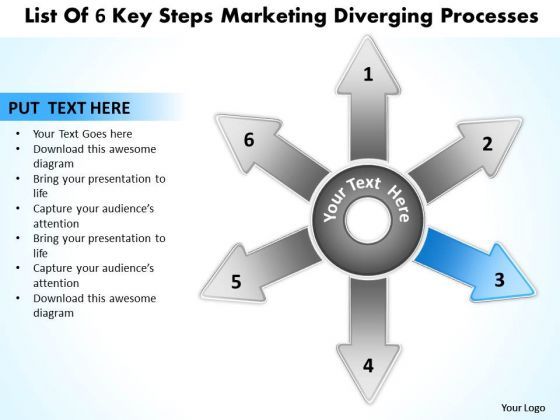 list_of_6_key_steps_marketing_diverging_processes_radial_diagram_powerpoint_slides_1.jpg