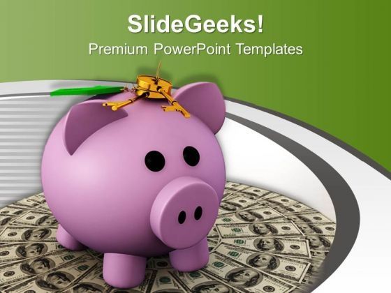 locked_piggy_bank_on_dollar_bills_powerpoint_templates_ppt_backgrounds_for_slides_0213_title.jpg